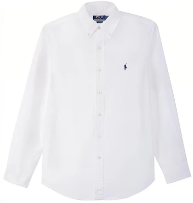 Polo Ralph Lauren FW21 刺繡標誌牛津長袖襯衫 白色 男款 MNPOWOV16820357-100 Order Polo Ralph Lauren FW21 刺繡標誌牛津長袖襯衫 白色 男款 MNPOWOV16820357-100