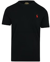 Polo Ralph Lauren FW21 Logo Embroidered Short Sleeve T-Shirt Black Mens. 710680785-001 Polo Ralph Lauren FW21 Logo Embroidered Short Sleeve T-Shirt Black Mens. 710680785-001