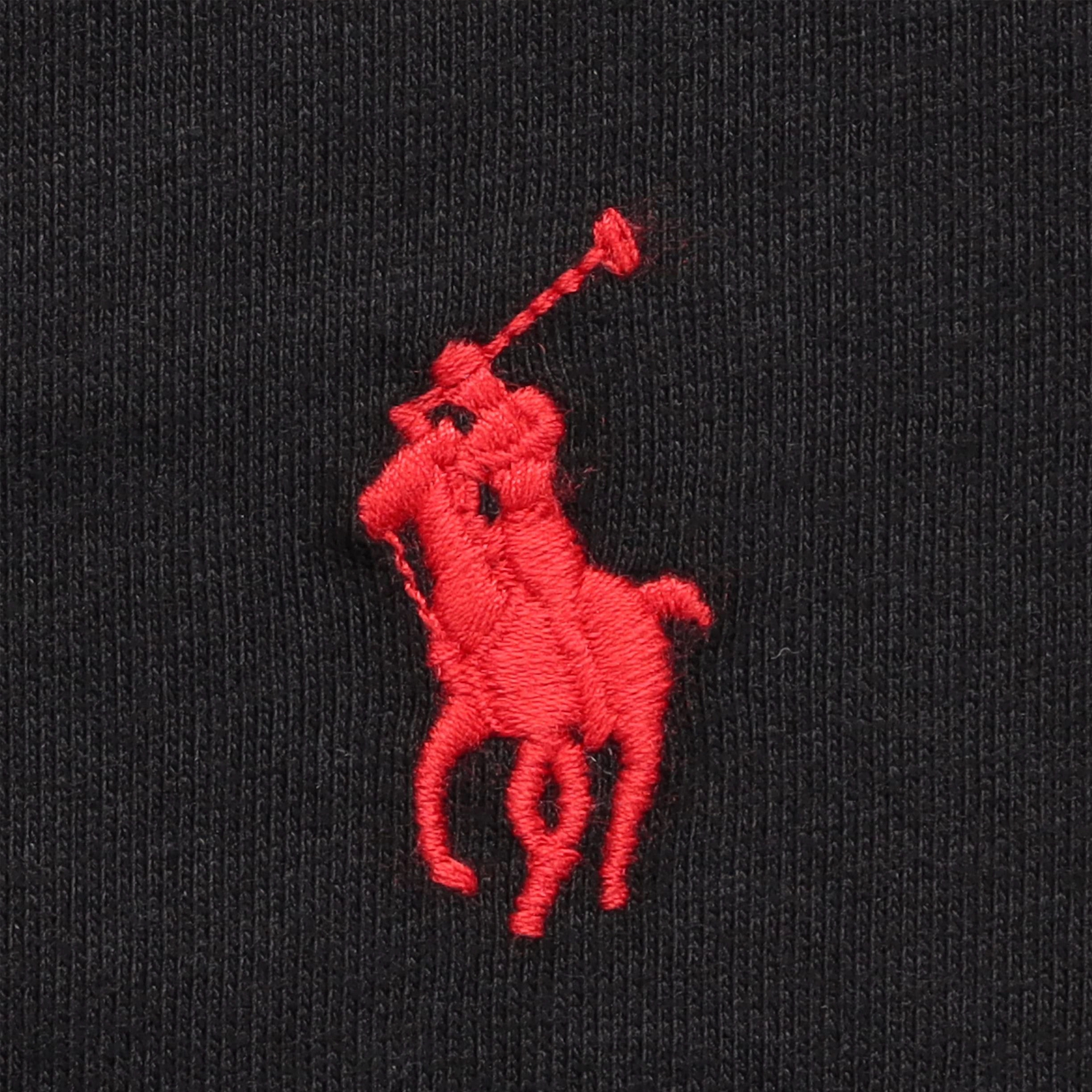 Cheap Polo Ralph Lauren FW21 刺繡標誌黑色短袖T恤男裝。 710680785-001