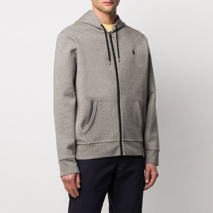 Details for Polo Ralph Lauren FW21 标志连帽拉链夹克 灰色 710652313-040