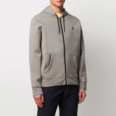 Polo Ralph Lauren FW21 标志连帽拉链夹克 灰色 710652313-040 Details for Polo Ralph Lauren FW21 标志连帽拉链夹克 灰色 710652313-040