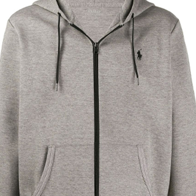 Sizing Polo Ralph Lauren FW21 标志连帽拉链夹克 灰色 710652313-040