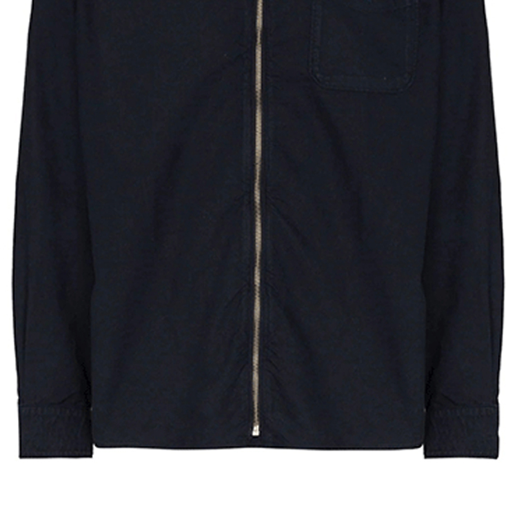 Sizing Polo Ralph Lauren FW21 Navy Blue Zip-Up Shirt Jacket 710842650-002