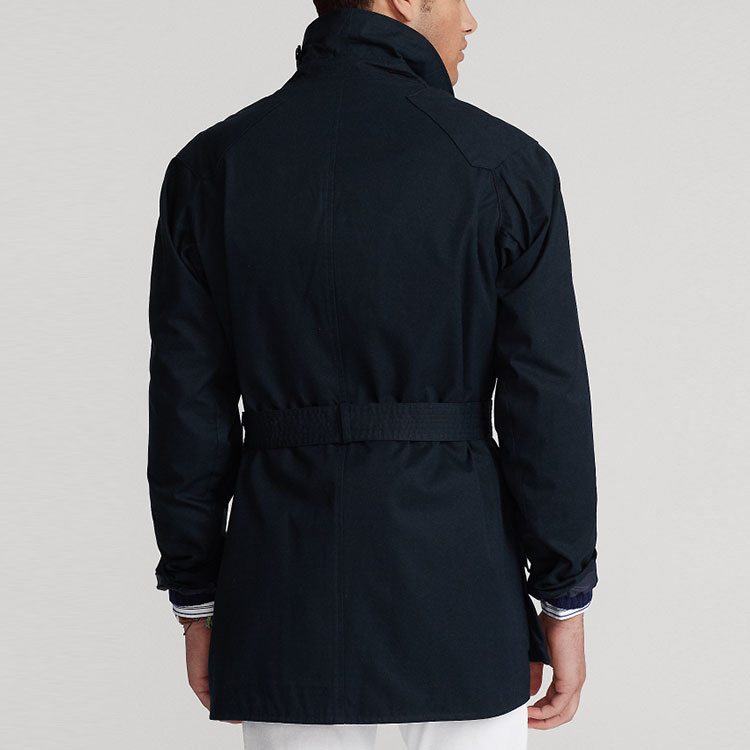 Purchase Polo Ralph Lauren FW21 海軍藍logo綁帶扣扣外套 MNPOOTW16020-628