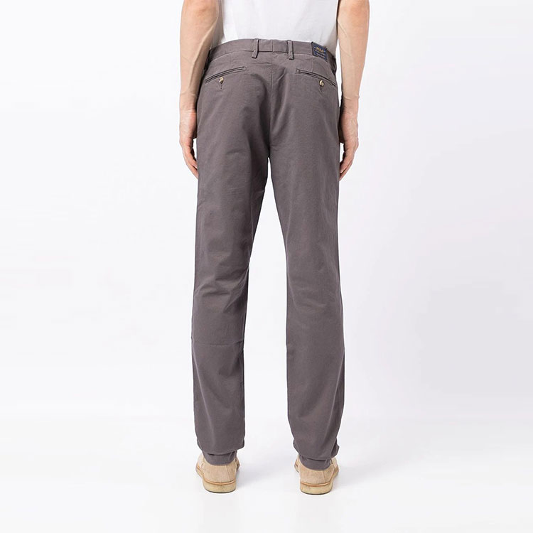 Shop 폴로 랄프로렌 FW21 슬림핏 캐주얼 바지 그레이. 710644988-077
