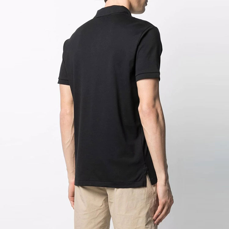 Polo Ralph Lauren FW21 Solid Jersey Short Sleeve Polo Shirt  Black 710713130-001 圖 4