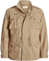 Polo Ralph Lauren FW21 Solid Logo Patch Long Sleeve Jacket Khaki 710847062-001 Polo Ralph Lauren FW21 Solid Logo Patch Long Sleeve Jacket Khaki 710847062-001