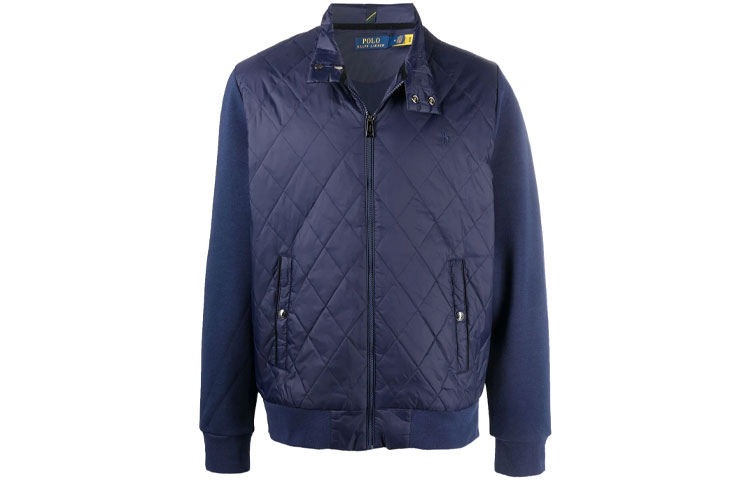 Polo Ralph Lauren FW21 Solid Quilted Front Jacket Men’s Blue 710850416-002 圖 2