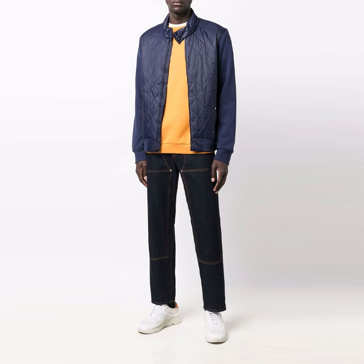 Polo Ralph Lauren FW21 Solid Quilted Front Jacket Men’s Blue 710850416-002 圖 3