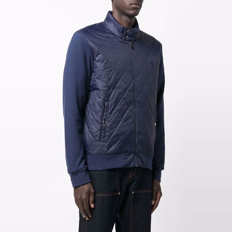 Polo Ralph Lauren FW21 Solid Quilted Front Jacket Men’s Blue 710850416-002 圖 5
