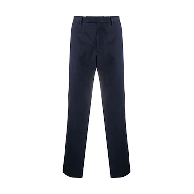 Polo Ralph Lauren FW21 Straight-Leg Mid-Rise Casual Pants Deep Blue Men’s. 710675544-003