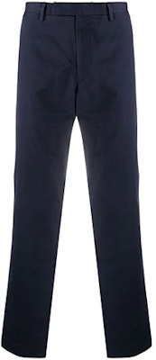 Seluar Kasual Lurus Mid-Rise Polo Ralph Lauren FW21 Biru Gelap Lelaki. 710675544-003 Order Seluar Kasual Lurus Mid-Rise Polo Ralph Lauren FW21 Biru Gelap Lelaki. 710675544-003