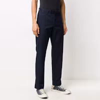 Purchase Pantalones Casual Polo Ralph Lauren FW21 Hombre Azul Profundo Corte Recto Tiro Medio. 710675544-003
