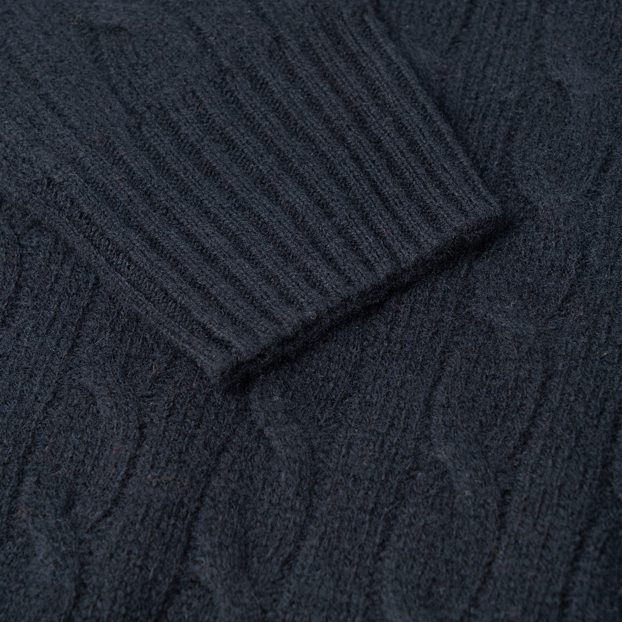 Polo Ralph Lauren FW22  Black Chunky Knit Wool Sweater with Embroidered Logo. 710876762-001 圖 6