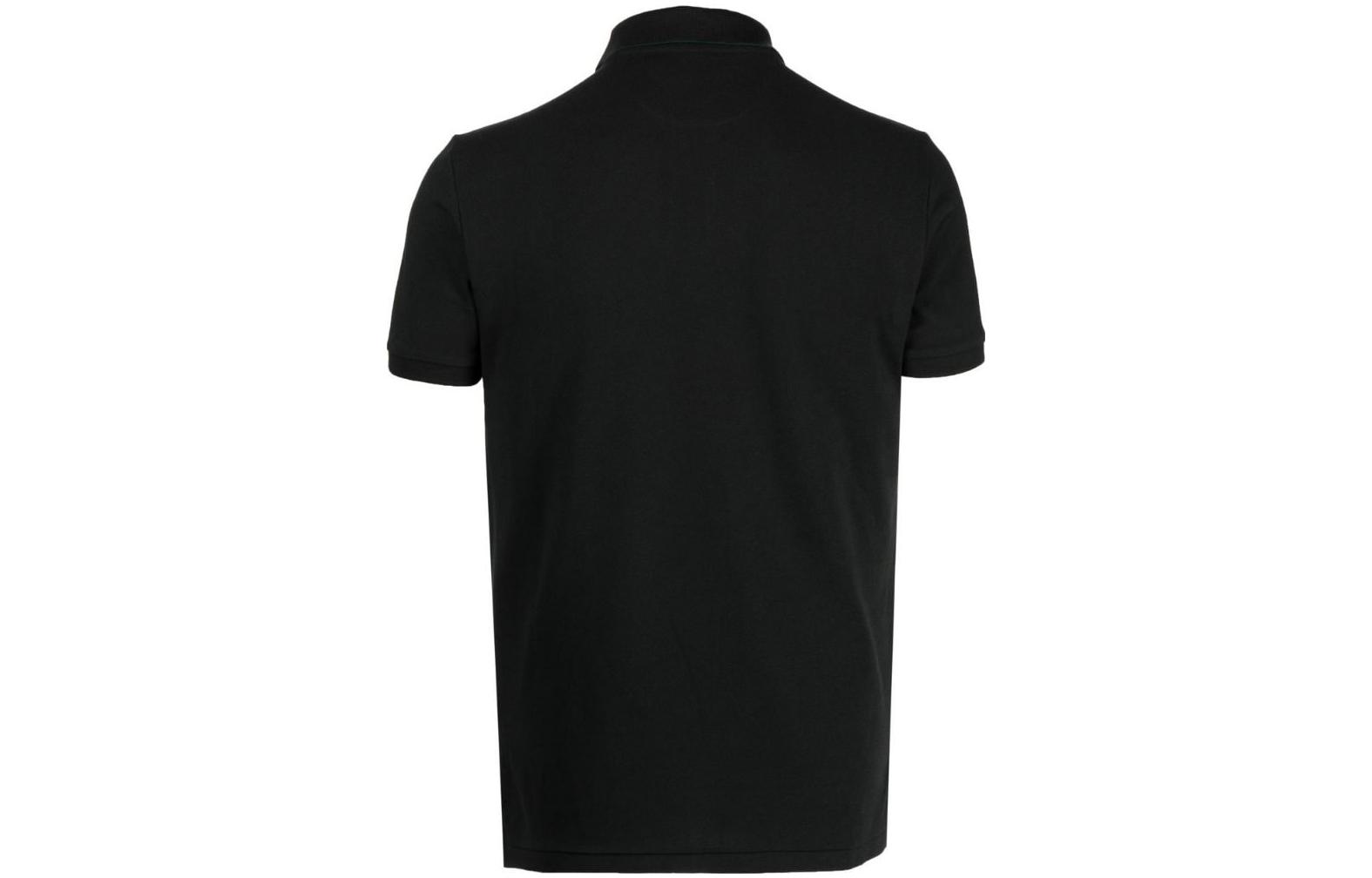 Polo Ralph Lauren FW22  Black Short Sleeve Polo Shirt with Pony Logo. 710880327-001 圖 3