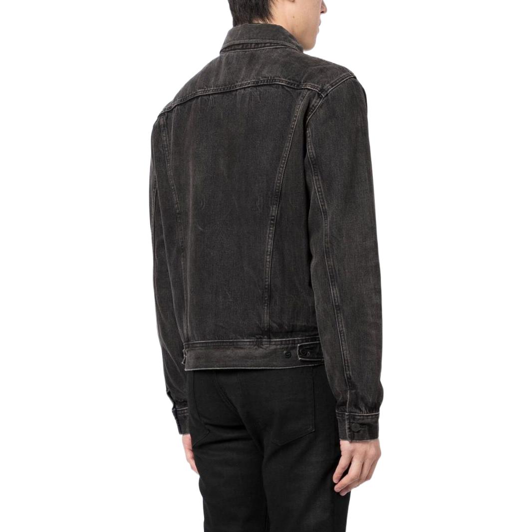 Polo Ralph Lauren FW22  Black Single-Breasted Denim Jacket. 710878854-001 圖 4