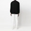 Shop Polo Ralph Lauren FW22 Black V-Neck Wool Sweater with Pony Embroidery. 710876848-001