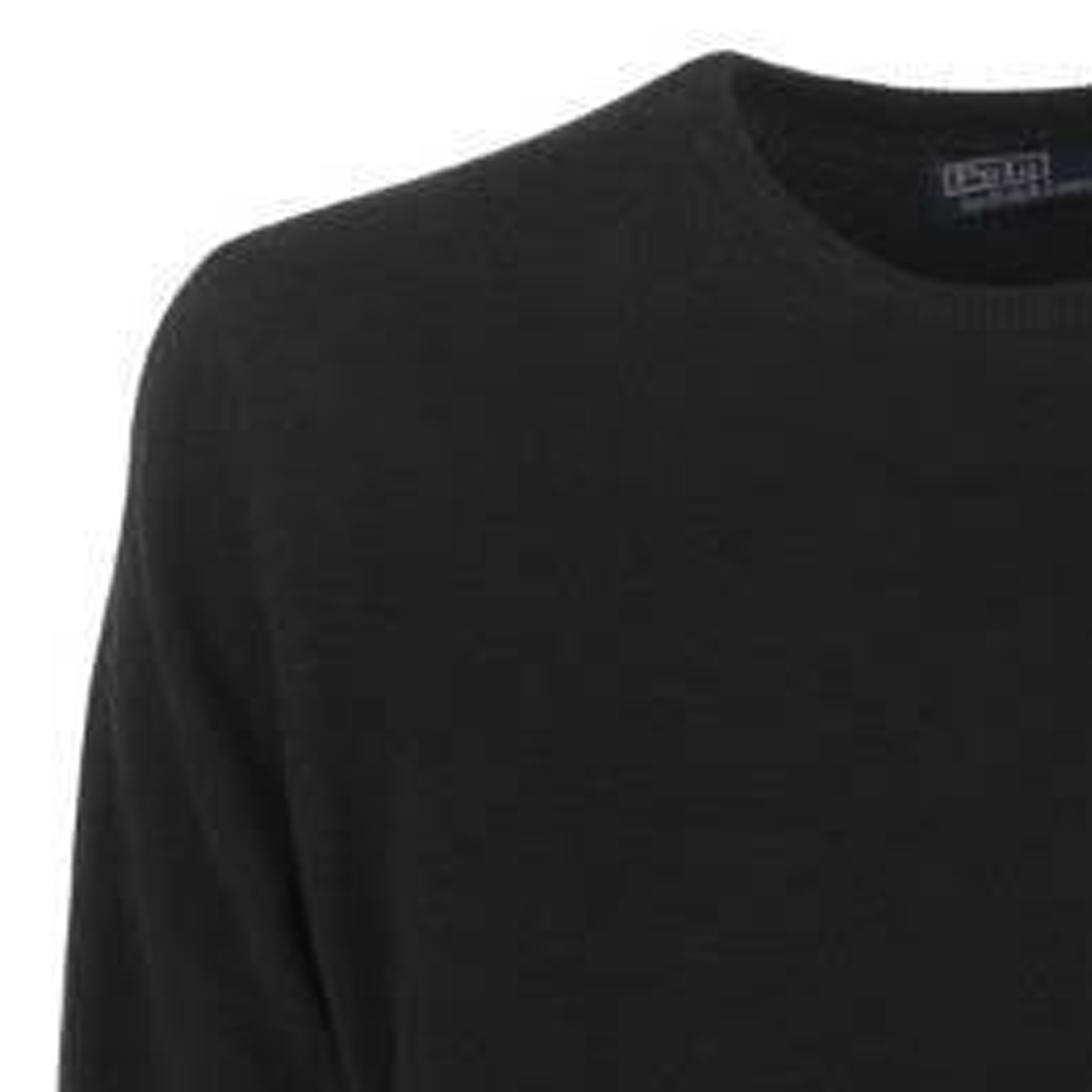 Polo Ralph Lauren FW22  Black Wool Pullover Sweater with Embroidered Logo. 710876714-003 圖 6