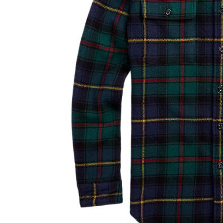 Polo Ralph Lauren FW22  Blue Plaid Print Long-Sleeve Shirt MNPOWOV16822606-999 圖 8