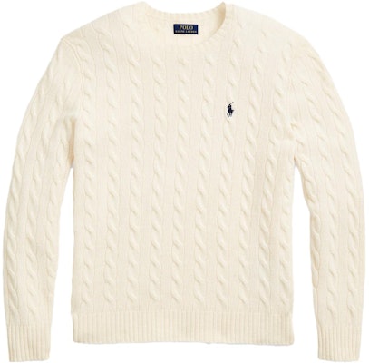 폴로 랄프로렌 FW22 크림 캐시미어 로고 자수 케이블 니트 스웨터. 710876762-010 Order 폴로 랄프로렌 FW22 크림 캐시미어 로고 자수 케이블 니트 스웨터. 710876762-010