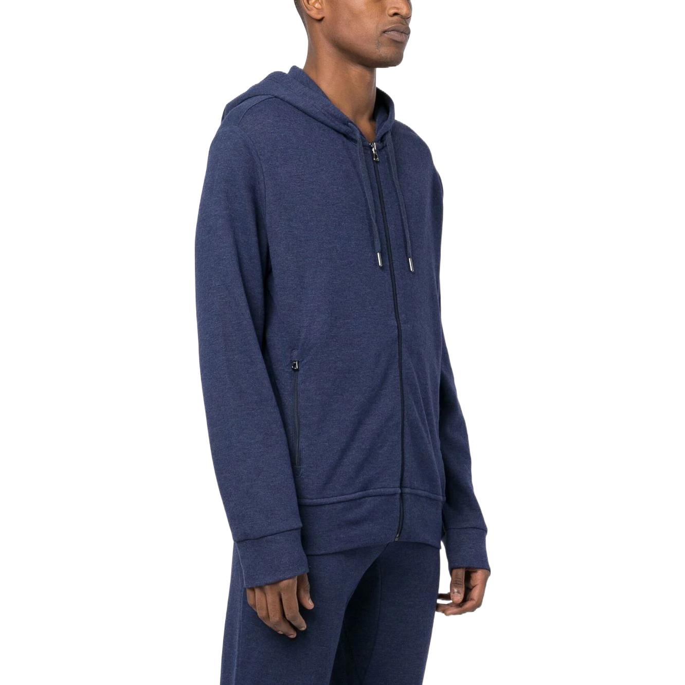 Polo Ralph Lauren FW22  Double Knit Zip Hoodie Jacket - Navy Blue. 710815288-006 圖 5