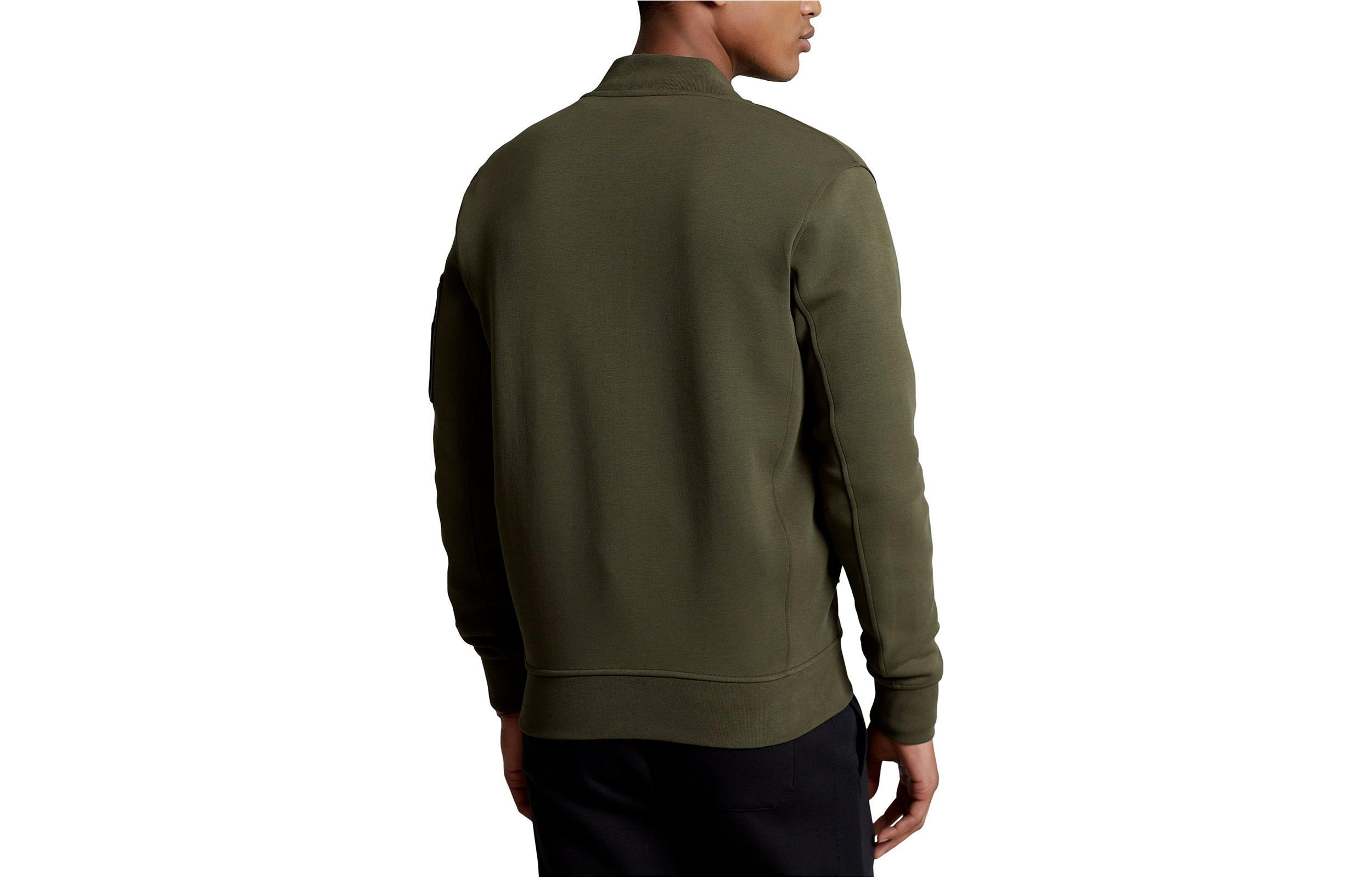 Polo Ralph Lauren FW22  Green Casual Solid Long-Sleeve Baseball Jacket 710881521-004 圖 3