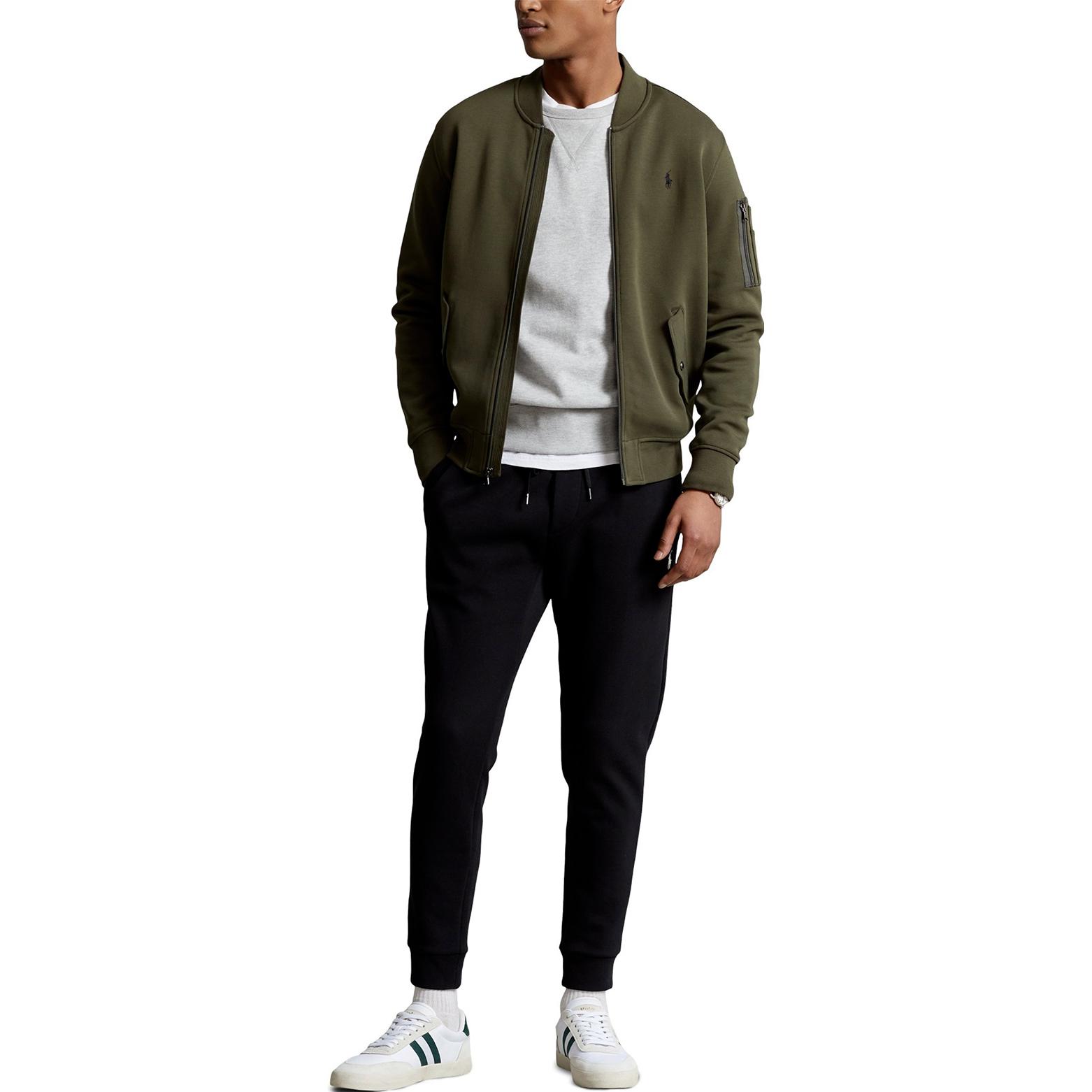 Polo Ralph Lauren FW22  Green Casual Solid Long-Sleeve Baseball Jacket 710881521-004 圖 4