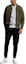 Shop Chaqueta de Baseball Verde Casual Polo Ralph Lauren FW22 de Manga Larga. 710881521-004