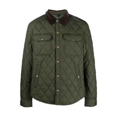 Polo Ralph Lauren FW22 Green Quilted Jacket 710876085-001