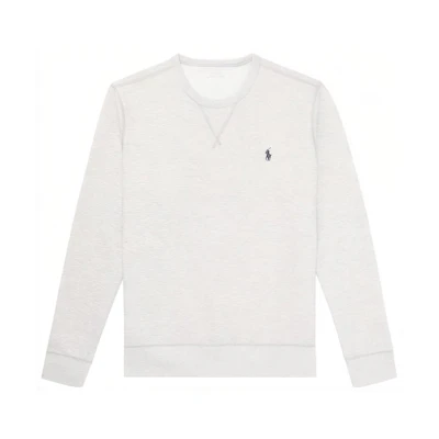 Polo Ralph Lauren FW22 Grey Crewneck Pullover Sweatshirt. MNPOKNI16822558-020