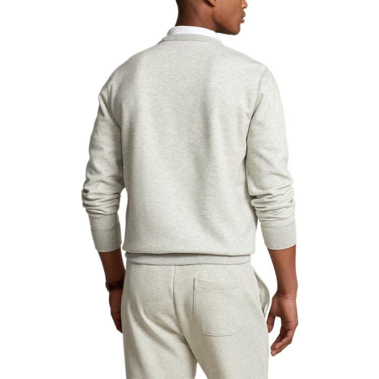 Polo Ralph Lauren FW22  Grey Crewneck Pullover Sweatshirt. MNPOKNI16822558-020 圖 4