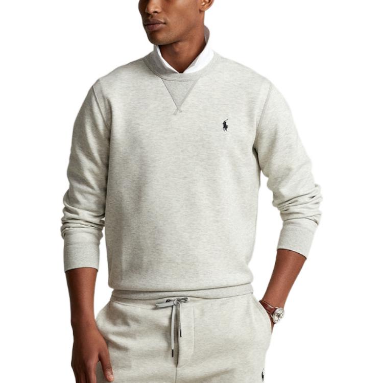 Polo Ralph Lauren FW22  Grey Crewneck Pullover Sweatshirt. MNPOKNI16822558-020 圖 5