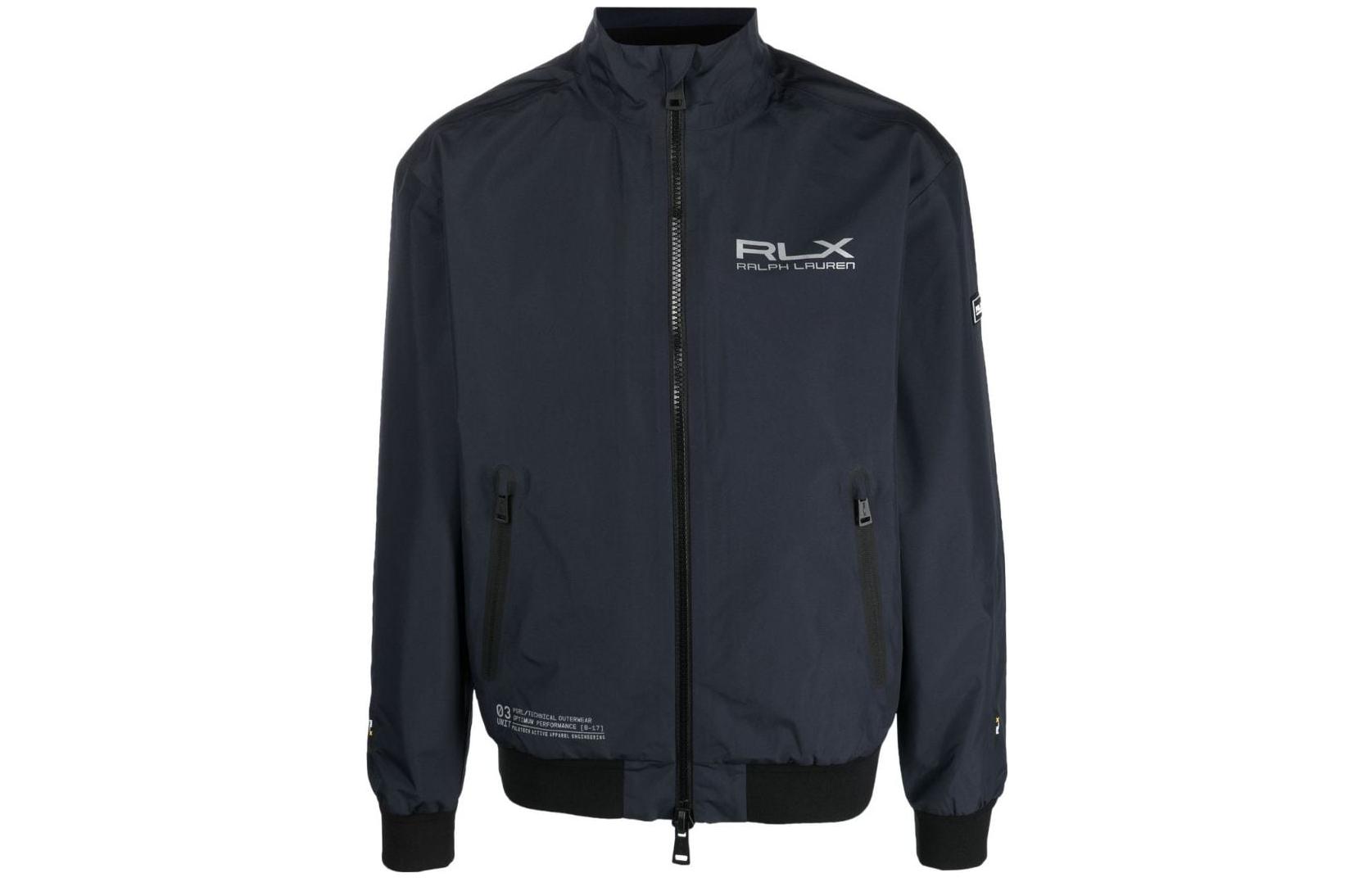 Polo Ralph Lauren FW22  Grey Letter Print Zip-Up Track Jacket. 784867543-003 圖 2