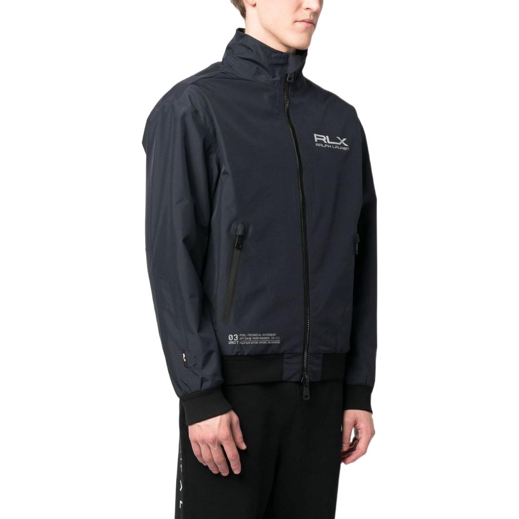 Polo Ralph Lauren FW22  Grey Letter Print Zip-Up Track Jacket. 784867543-003 圖 5