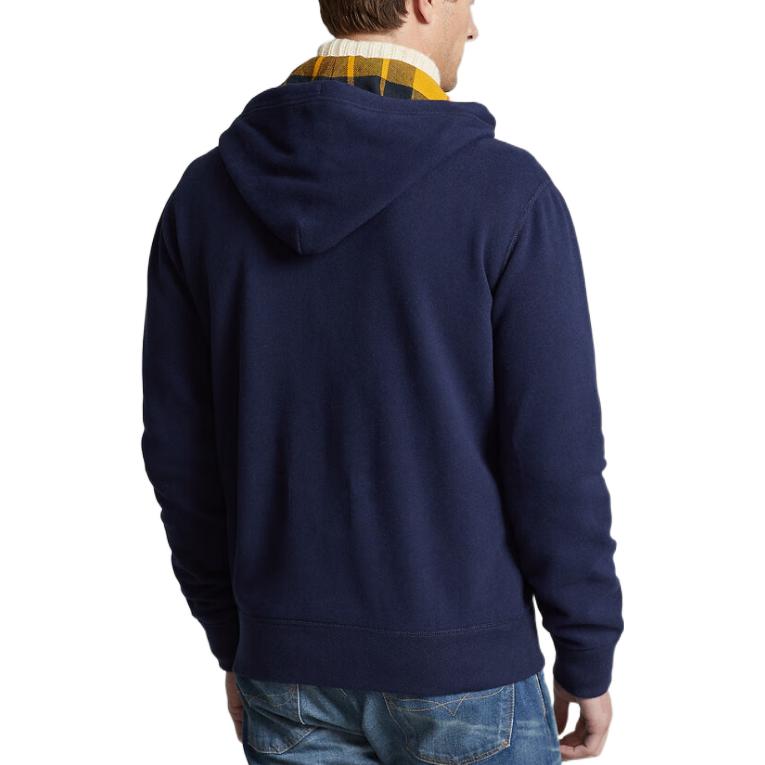 Purchase ポロ ラルフローレン FW22 ロゴ刺繍 パーカー ブルー MNPOKNI16822495-410