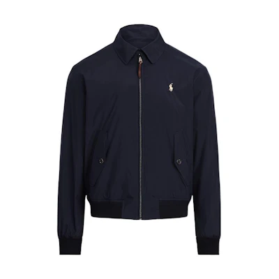 Polo Ralph Lauren FW22 Logo Print Long-Sleeve Jacket Navy Blue MNPOOTW16020541-410