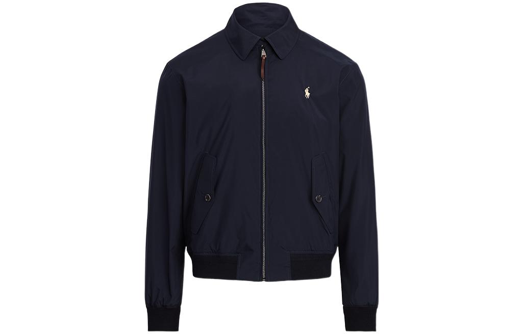 Polo Ralph Lauren FW22  Logo Print Long-Sleeve Jacket Navy Blue MNPOOTW16020541-410 圖 2