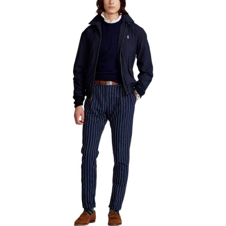 Polo Ralph Lauren FW22  Logo Print Long-Sleeve Jacket Navy Blue MNPOOTW16020541-410 圖 3