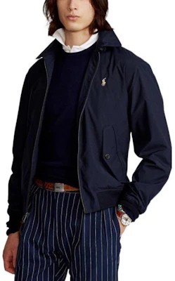 Polo Ralph Lauren FW22 標誌印花長袖夾克 深藍色 MNPOOTW16020541-410 Shop Polo Ralph Lauren FW22 標誌印花長袖夾克 深藍色 MNPOOTW16020541-410