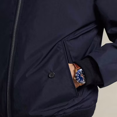 Polo Ralph Lauren FW22 標誌印花長袖夾克 深藍色 MNPOOTW16020541-410 Sizing Polo Ralph Lauren FW22 標誌印花長袖夾克 深藍色 MNPOOTW16020541-410