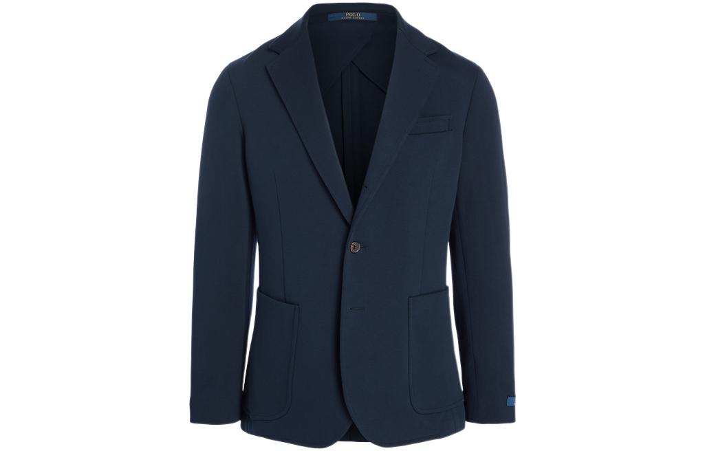 Order 폴로 랄프로렌 FW22 네이비 슬림핏 싱글버튼 캐주얼 블레이저. MNPOSPC27620314