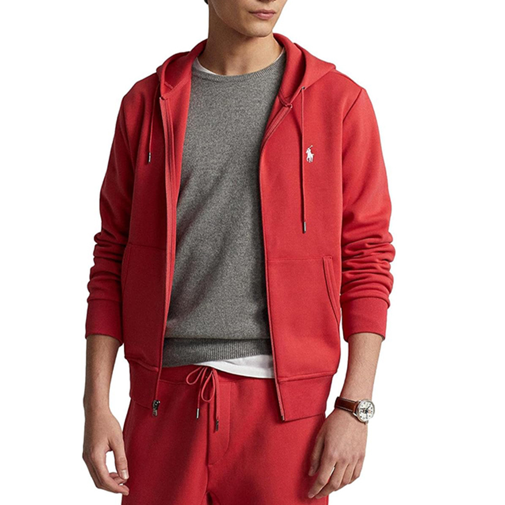 Polo Ralph Lauren FW22  Red Hoodie Jacket with Solid Pony Embroidery. 710883329-020 圖 3