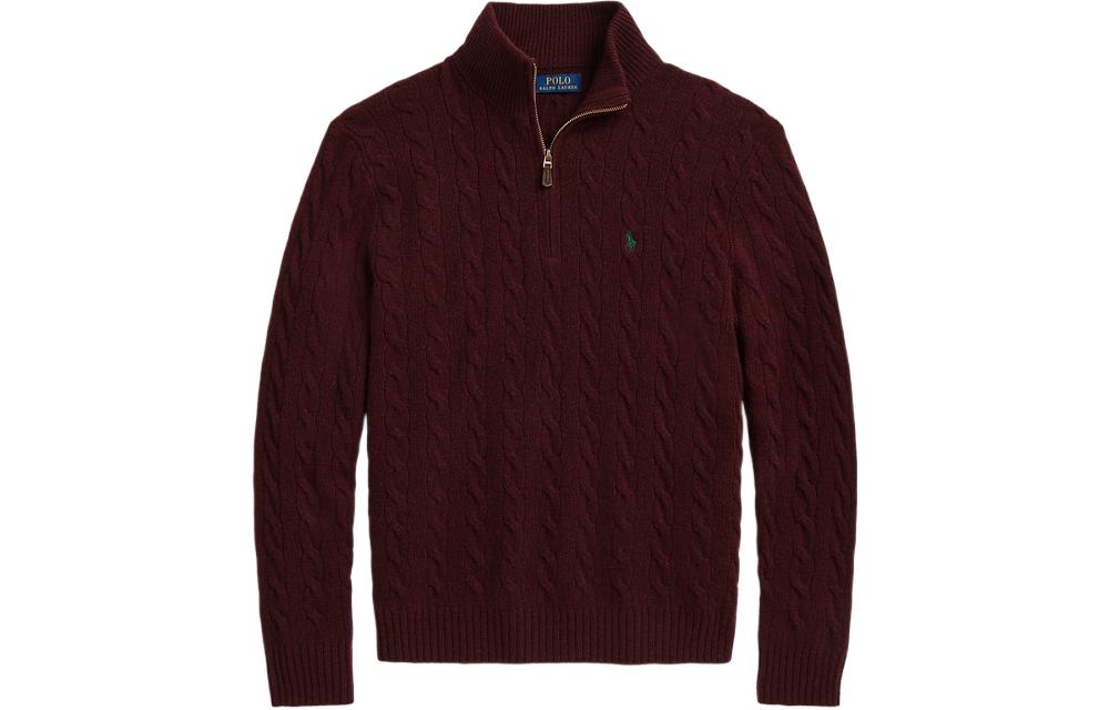 Polo Ralph Lauren FW22  Red Logo Embroidered Wool Knit Pullover Sweater. MNPOSWE16821082-601 圖 2