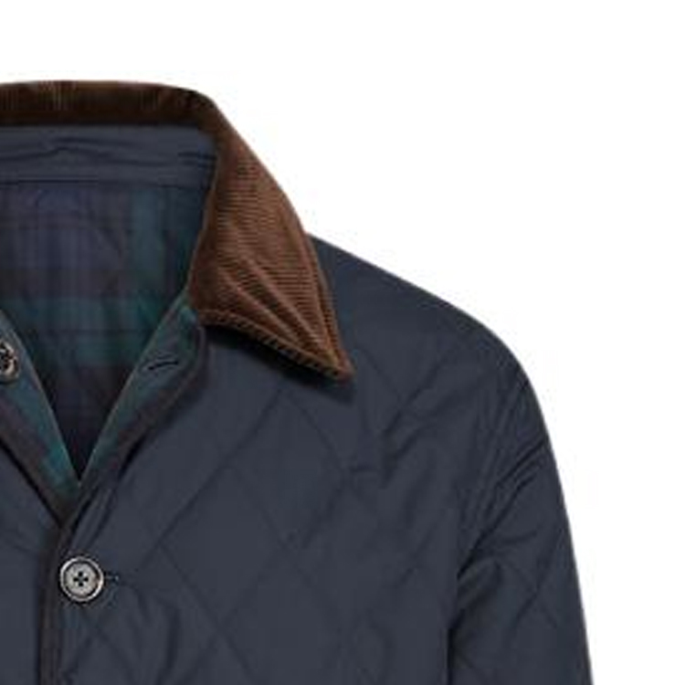 Polo Ralph Lauren FW22  Reversible Solid Blue Jacket with Collar. MNPOOTW16020648-400 圖 7