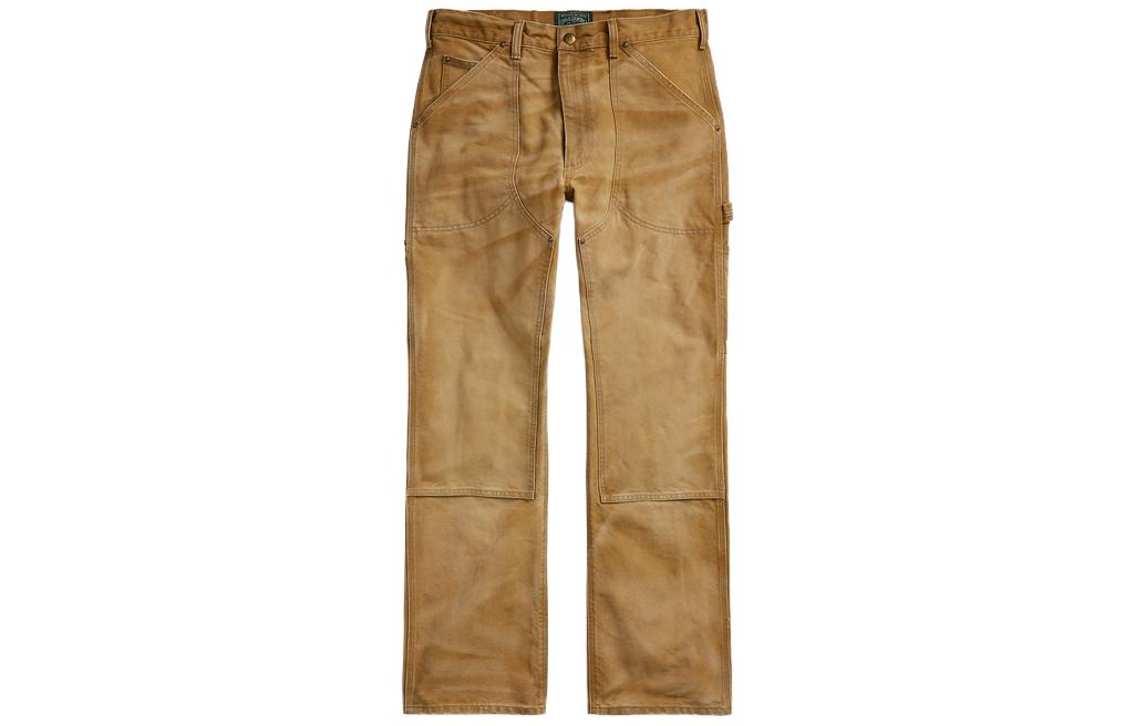 Polo Ralph Lauren FW22  Solid Casual Work Pants Brown MNPODNM10920233-250