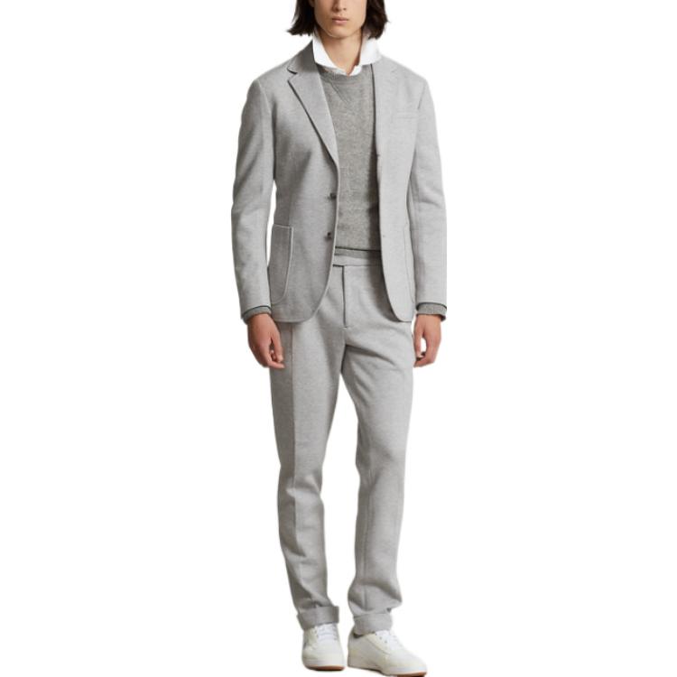 Polo Ralph Lauren FW22  Solid Grey Single-Breasted Blazer Jacket. MNPOSPC27620297-020 圖 3