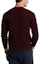 Shop ポロ ラルフローレン FW22 ソリッドニットウールセーター レッドブラウンプルオーバー MNPOSWE16821248-601