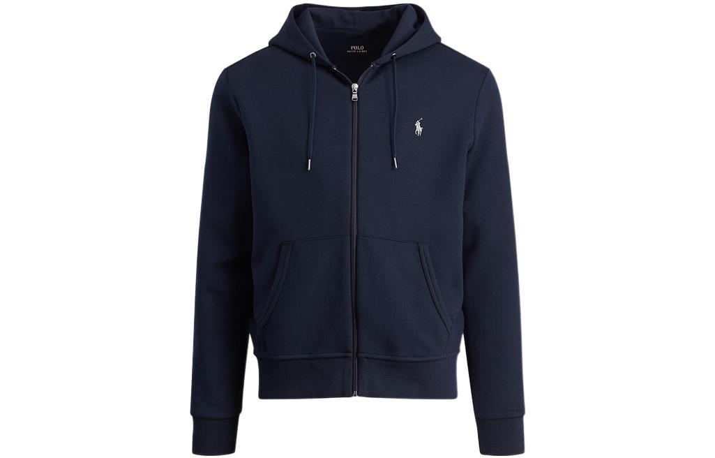Polo Ralph Lauren FW22  Solid Navy Blue Zip-Up Hoodie. MNPOKNI16822541-410 圖 2
