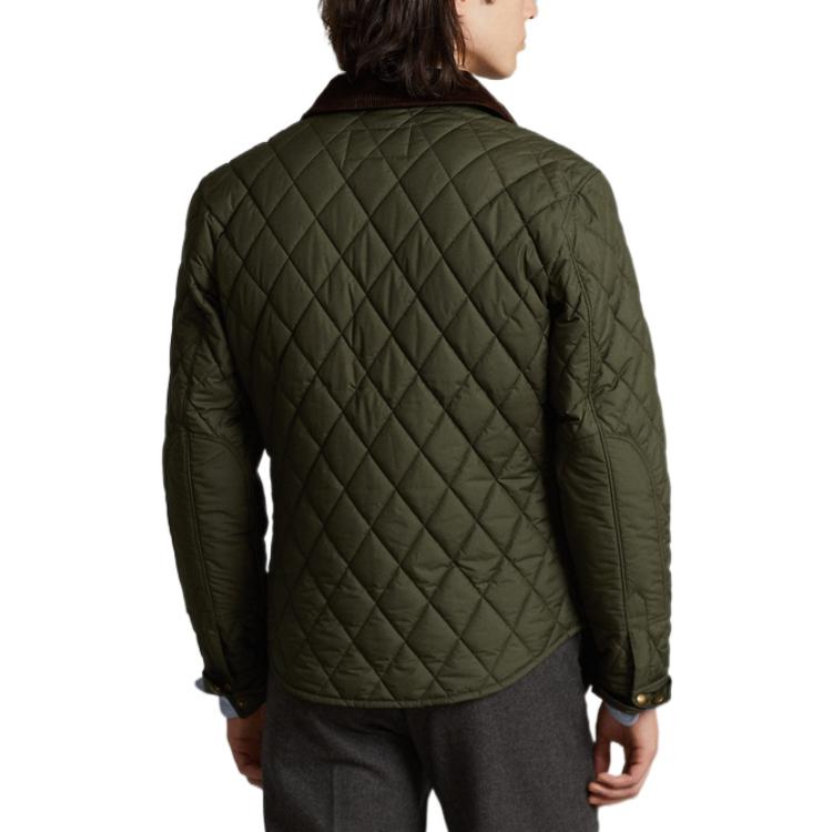 Polo Ralph Lauren FW22  Solid Quilted Long Sleeve Green Jacket. MNPOOTW16020902 圖 4