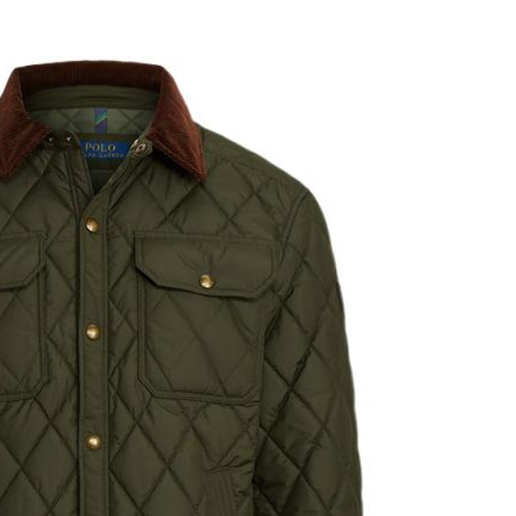 Polo Ralph Lauren FW22  Solid Quilted Long Sleeve Green Jacket. MNPOOTW16020902 圖 7